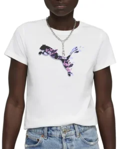 Puma Majica GRAPHICS FLORAL CAT TEE