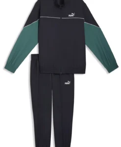 Alternative view of PUMA Trenerka POLY TRACKSUIT SET BLACK