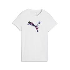 Alternative view of Puma Majica GRAPHICS FLORAL CAT TEE