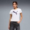 Puma GRAPHICS FLORAL CAT TEE